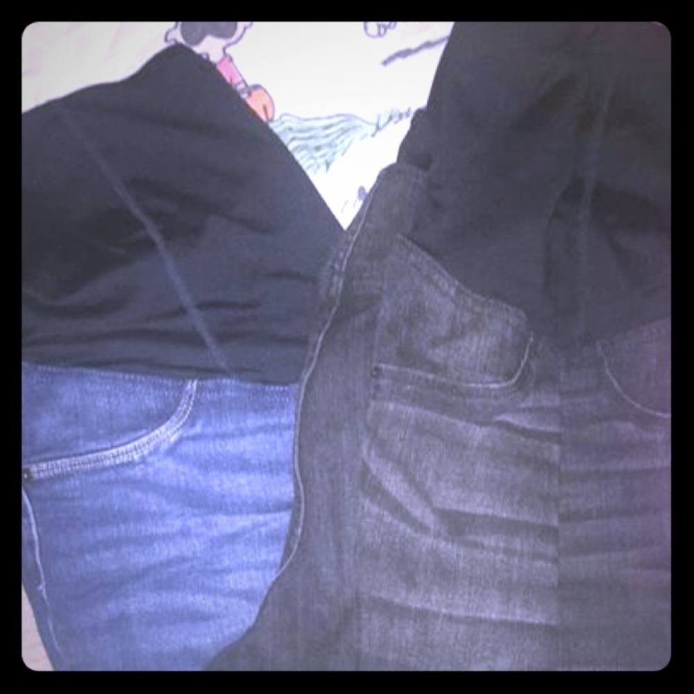Maternity Denims{2 pair) Size 14